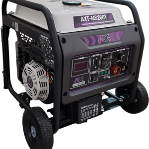 MOTOSOLDADORA A GASOLINA INVERTER, 260A, 110V, 60HZ, 14 HP, 1800Wtts, CON MARCHA Y BATERIA