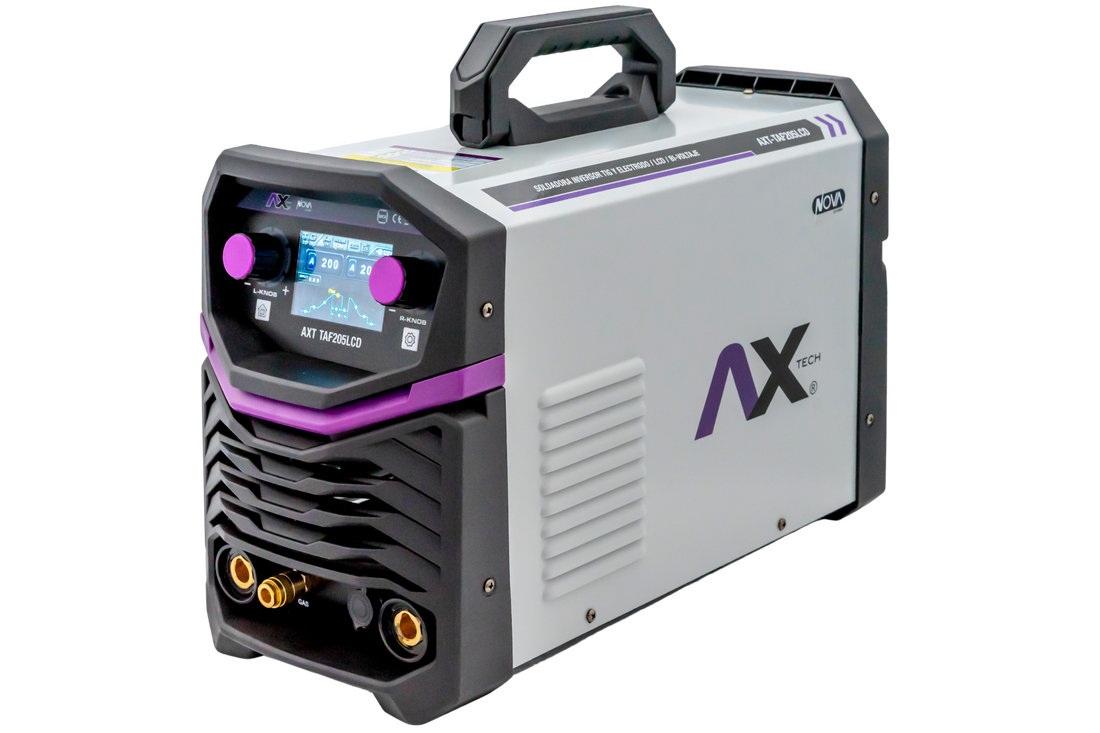 SOLDADORA INVERSOR TIG HF AC/DC Y ELECTRODO BI VOLTAJE 200 A P/ALUMINIO CON PANT - Image 6