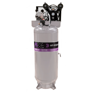 COMPRESOR VERTICAL 235Lts CABEZAL 2 PISTONES EN V MOTOR CARROLL 3HP, 110-220V, 12CFM, 115PSI