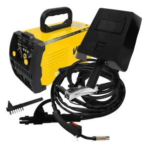 SOLDADORA INVERTER FLUX MIG NO GAS, ELECTRODO Y TIG LIFT 40-120A 120V 2 DISPLAY INCLUYE ANTORCHA MIG 3