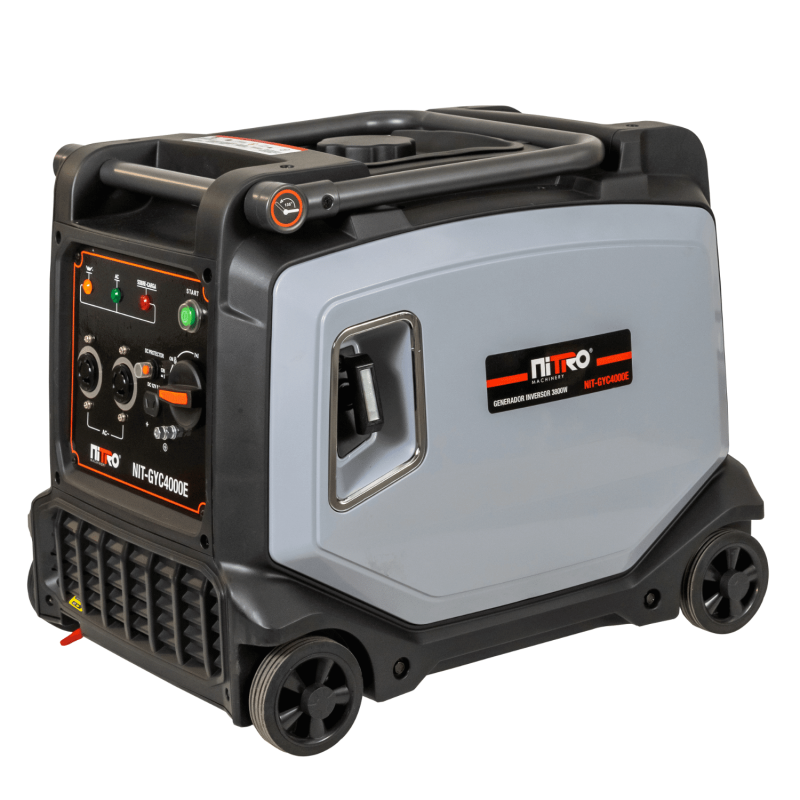 GENERADOR INVERTER SILENCIOSO 3600W, 8.5HP, 110V, CON MARCHA Y BATERÍA