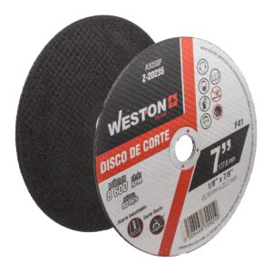 DISCO D/CORTE P/INOX. 7" x 1/8"(3.17) x 7/8" F41