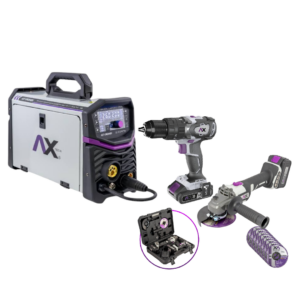 COMBO INVERSOR SOLDADORA MIG/MAG/TIG LIFT, 200A BIVOL C/PANTALLA LED LIFT-TIG + (AXT-KITER20V) AXT-EM204BV-C3 AXTECH