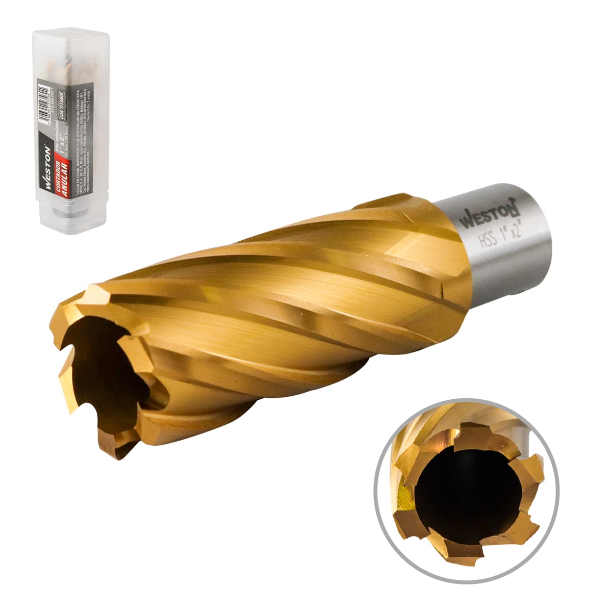 CORTADOR ANULAR C/TITANIO 1 X 2" ST-5-530-233-T WESTON