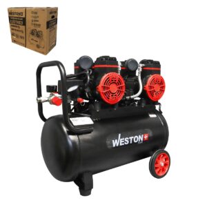 COMPRESOR DE AIRE LIBRE DE ACEITE 40L WPLUS 127V, W-60055 WESTON
