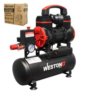 COMPRESOR DE AIRE LIBRE DE ACEITE 8L WPLUS 127V