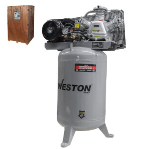 COMPRESOR VERTICAL DE BANDA 4HP 120L 220V  Descripcion
